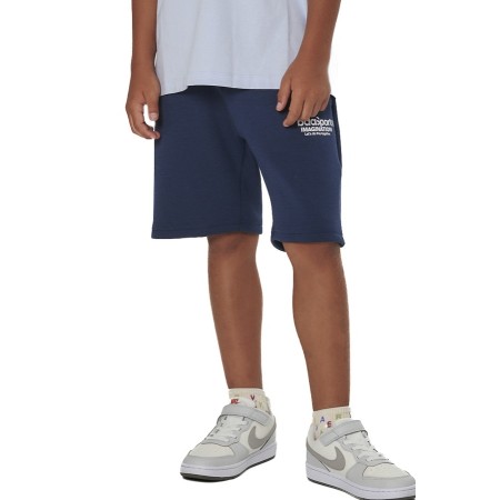 Body Action B Tech Fleece Παιδική Βερμούδα Μπλε