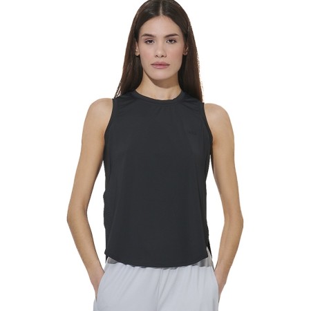 Body Action W Loose Breathable Yoga Top Γυναικείο Αμάνικο Μαύρο