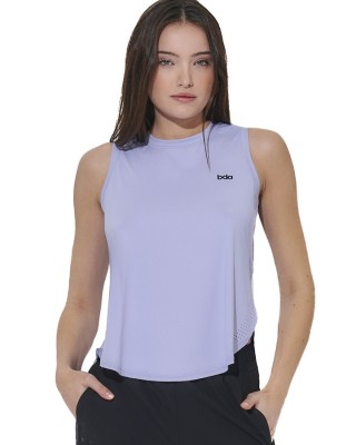 Body Action W Loose Breathable Yoga Top Γυναικείο Αμάνικο Μωβ Body Action W Loose Breathable Yoga Top Γυναικείο Αμάνικο Μωβ