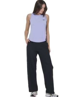 Body Action W Loose Breathable Yoga Top Γυναικείο Αμάνικο Μωβ