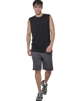 Body Action M Modal Sleeveless Tee Ανδρικό Αμάνικο Μαύρο Αμάνικα