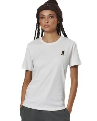 Body Action Logo T-Shirt Λευκό Γυναικείο T-Shirt