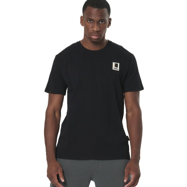 Body Action Logo Μαύρο Ανδρικό T-Shirt