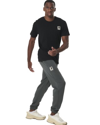 Body Action Logo Μαύρο Ανδρικό T-Shirt
