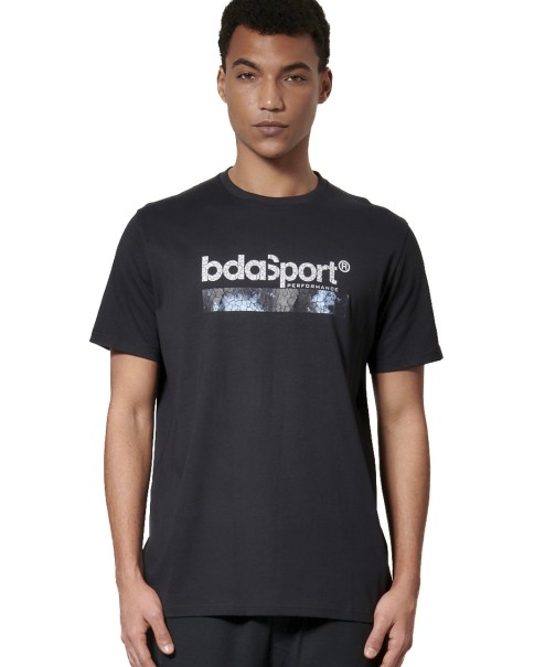 Body Action M Logo Ανδρικό T-Shirt Μαύρο Body Action M Logo Ανδρικό T-Shirt Μαύρο