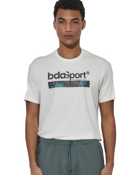 Body Action M Logo Ανδρικό T-Shirt Εκρου Body Action M Logo Ανδρικό T-Shirt Εκρου