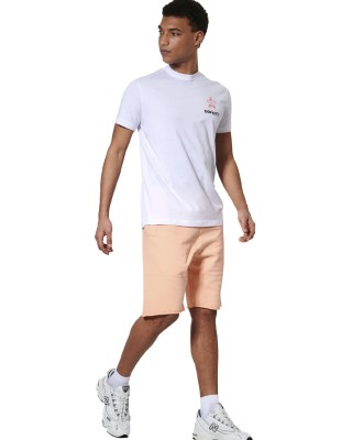 Body Action M Slim Fit Ανδρικό T-Shirt Λευκό