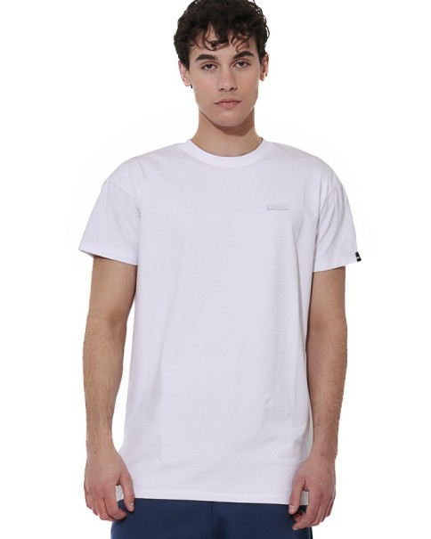 Body Action M Slim Fit Stretch Jersey Ανδρικό T-Shirt Λευκό Body Action M Slim Fit Stretch Jersey Ανδρικό T-Shirt Λευκό