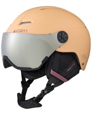 Cairn Orbit Visor Κράνος Σκι & Snowboard Πορτοκαλί