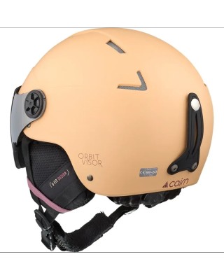 Cairn Orbit Visor Κράνος Σκι & Snowboard Πορτοκαλί