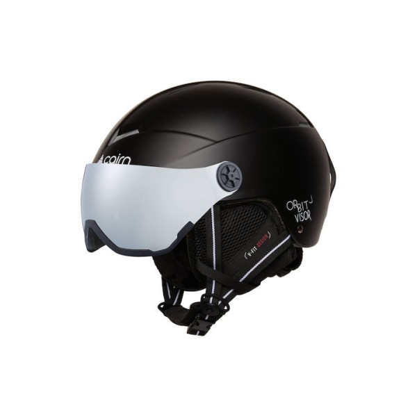 Cairn Orbit Visor J Παιδικό Κράνος Σκι & Snowboard Μαύρο
