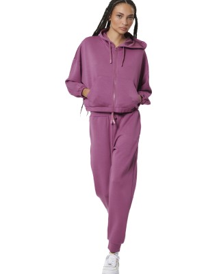 Body Action Modal Crop Γυναικεία Ζακέτα Μπορντώ