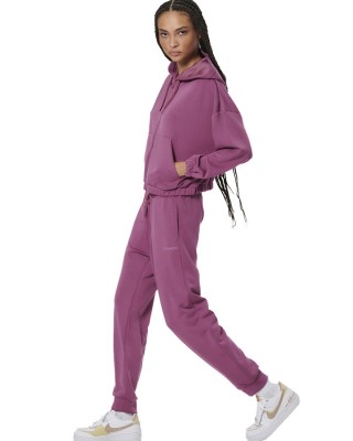 Body Action Modal Crop Γυναικεία Ζακέτα Μπορντώ