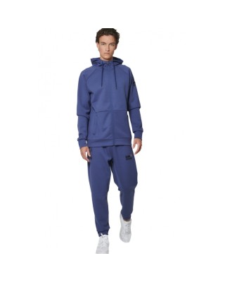 Body Action Sport Gym Tech Zip Hoodie Ανδρική Ζακέτα Μπλε