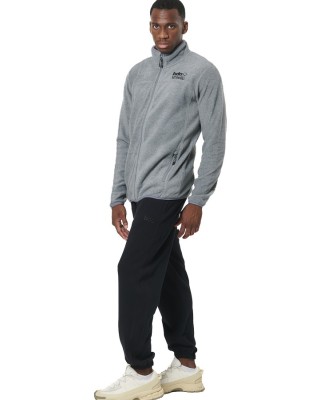 Body Action Full-Zip Polar Fleece Ανδρική Ζακέτα Γκρι
