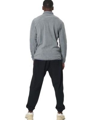 Body Action Full-Zip Polar Fleece Ανδρική Ζακέτα Γκρι