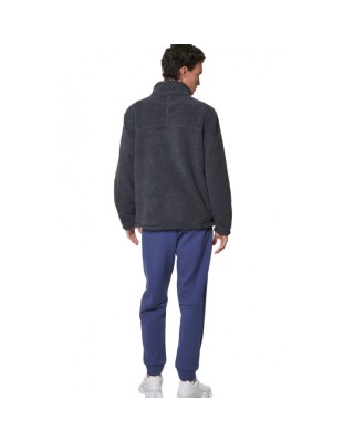 Body Action Bonded Sherpa Fleece Zip-Through Ανδρική Ζακέτα Γκρι Body Action Bonded Sherpa Fleece Zip-Through Ανδρική Ζακέτα Γκρι