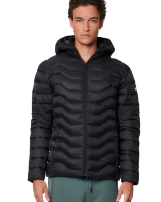 Body Action M Lightweight Quilted Jacket with Hood Ανδρικό Μπουφάν