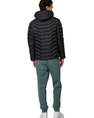 Body Action M Lightweight Quilted Jacket with Hood Ανδρικό Μπουφάν