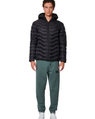 Body Action M Lightweight Quilted Jacket with Hood Ανδρικό Μπουφάν