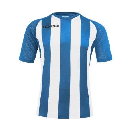 Acerbis Johan Striped S/S Jersey Ανδρικό T-Shirt Ρoyal Bianco 