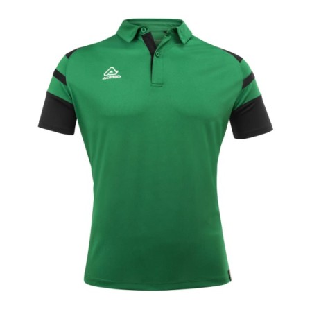 Acerbis  Kemari S/S Polo Verde/Nero Ανδρικό T-Shirt