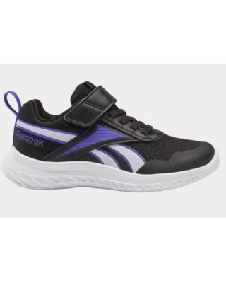 Reebok Rush Runner Syn Velcro Παιδικά Παπούτσια Μαύρο Μωβ