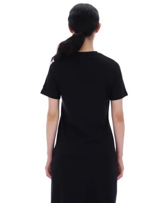 Reebok Ombrel Logo Tee Γυναικείο T-Shirt  Μαύρο