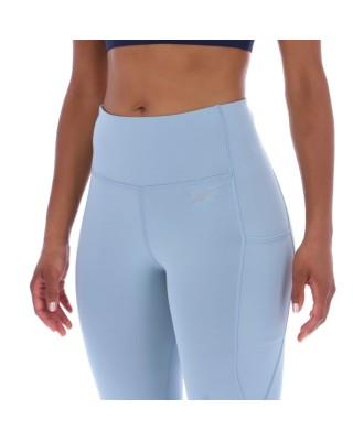 Reebok W High Rise Full Length Tight Γυναικείο Κολάν Γαλάζιο