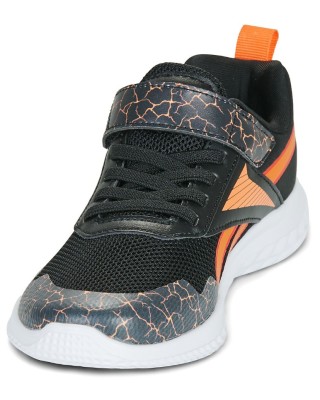 Reebok Rush Runner 5 Elastic Lace & Top Strap Παιδικό Παπούτσι Μαύρο