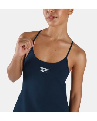 Reebok Id Strappy Dress Γυναικείο Φόρεμα Μπλε Reebok Id Strappy Dress Γυναικείο Φόρεμα Μπλε