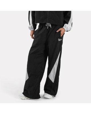 Reebok Heritage Blocked Woven Track Pant Γυναικείο Παντελόνι Μαύρο