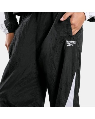 Reebok Heritage Blocked Woven Track Pant Γυναικείο Παντελόνι Μαύρο
