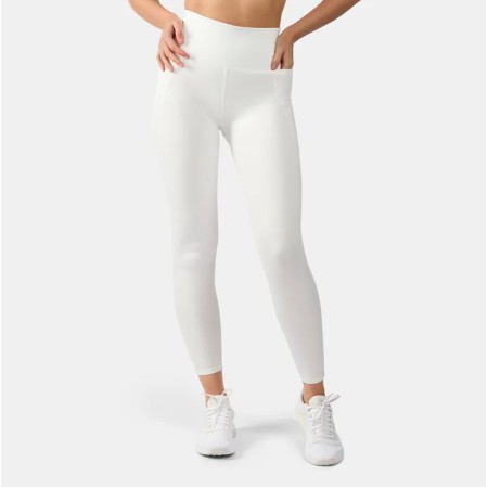 Reebok Lux Hi-Rise Tight Γυναικείο Κολάν Λευκό