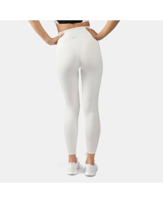 Reebok Lux Hi-Rise Tight Γυναικείο Κολάν Λευκό
