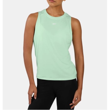 Reebok Id Train Tank Dp Γυναικείο Αμάνικο Πράσινο