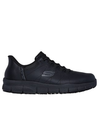 Skechers Work Slip-Ins Nampa Cottonbud Γυναικείο Παπούτσι Μαυρο Skechers Work Slip-Ins Nampa Cottonbud Γυναικείο Παπούτσι Μαυρο