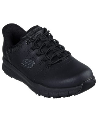 Skechers Work Slip-Ins Nampa Cottonbud Γυναικείο Παπούτσι Μαυρο Skechers Work Slip-Ins Nampa Cottonbud Γυναικείο Παπούτσι Μαυρο