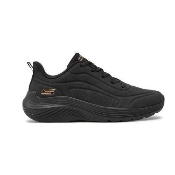 Skechers Bobs Squad Waves Γυναικείο Παπούτσι Μαύρο