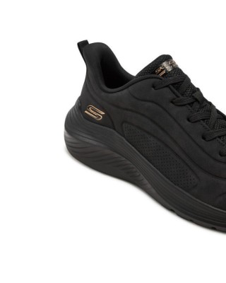 Skechers Bobs Squad Waves Γυναικείο Παπούτσι Μαύρο