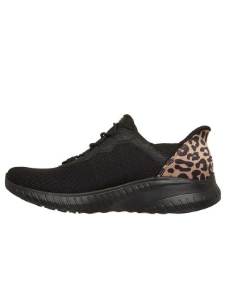 Skechers BOBS Sport Squad Chaos Slip-ins  Μαυρο Γυναικεία Παπούτσια