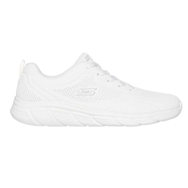 Skechers Bobs B Flex Γυναικείο Παπούτσι Λευκό
