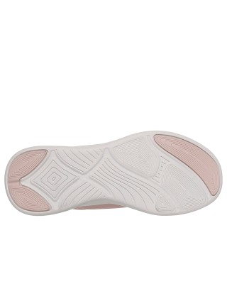 Skechers Bobs Mesh Lace Up Γυναικείο Παπούτσι Ροζ