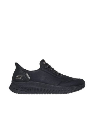 Skechers Bobs Squad 4 Slip-Ins Μαύρα Γυναικεία Παπούτσια
