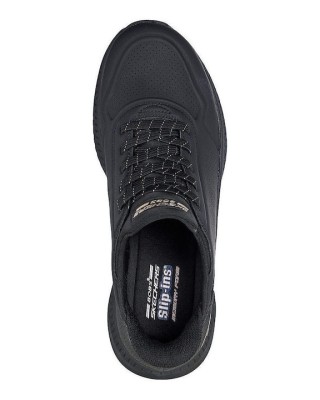 Skechers Bobs Squad 4 Slip-Ins Μαύρα Γυναικεία Παπούτσια