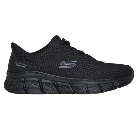 Skechers Glacial Edge Bobs Ανδρικό Παπούτσι Μαύρο