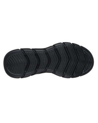 Skechers Glacial Edge Bobs Ανδρικό Παπούτσι Μαύρο