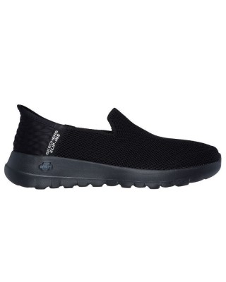 Skechers Go Walk Joy Vela Slip Ins Γυναικείο Παπούτσι Μαύρο