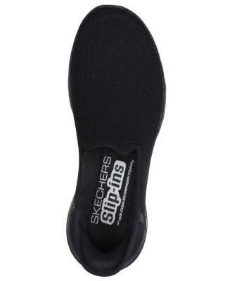 Skechers Go Walk Joy Vela Slip Ins Γυναικείο Παπούτσι Μαύρο