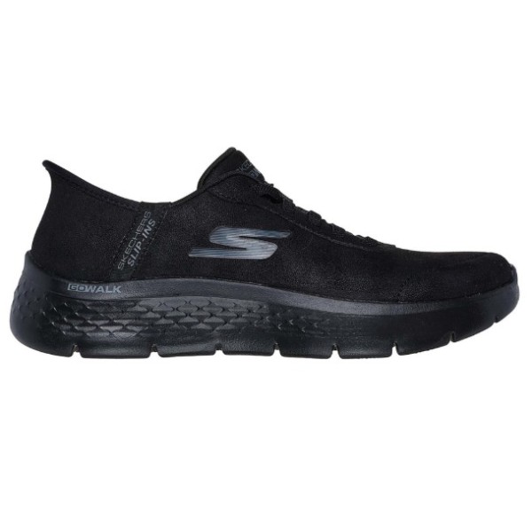 Skechers Go Walk Flex Slip-Ins Γυναικείο Παπούτσι Μαύρο 